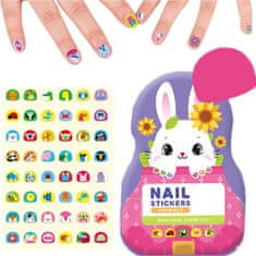 JOJOY® Dječje naljepnice za nokte 520 kom – zabavne, netoksične, razne teme | STICKEEZ Zeko