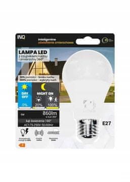 LED žarulja E27 9W 4000K 860lm promjena svjetla i senzor pokreta 20%