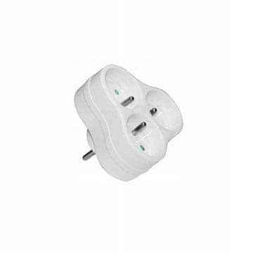 Razdjelnik 3GN Z/U okrugli 16A elektro INQ