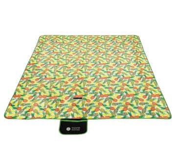 Vodootporna prostirka za piknik 200x200cm 2664 Ananasy