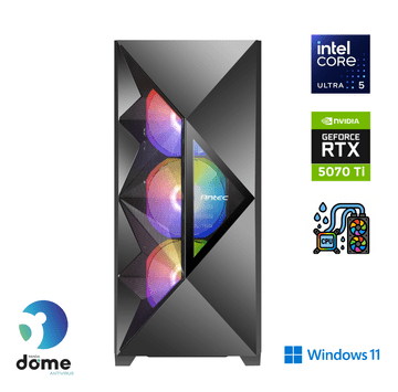 Anni Gamer Extreme stolno računalo, Ultra 5-245KF, 32 GB, SSD2TB, RTX5070 Ti, W11H