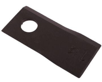 Desni nož kosilice 105x48x4mm rupa 19 primjena 9492422 Claas Waryński (prodaje se u 25 komada)