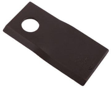 Desni nož kosilice 107x50x4mm rupa 19 primjena 13800032 JF-Stoll Waryński (prodaje se u 25 komada)
