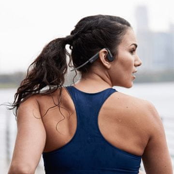 SHOKZ Shokz OpenMove slušalice, vratni remen, Bluetooth, siva