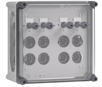 EATON M22S-ST-X93 opisna pločica I-0-II 50x30mm crna