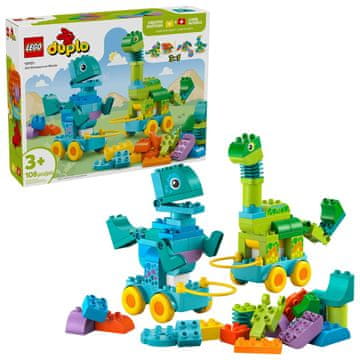 LEGO Duplo 3u1 10451 - Dinosauri na kotačima