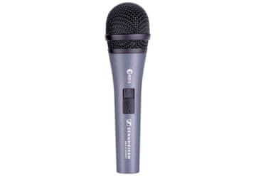 Sennheiser Sennheiser e 825-S dinamički vokalni mikrofon, kardioidni, prekidač, crni