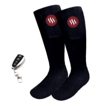 Glovii Glovii GQ2M Uniseks termo sportske čarape, M, crne (1 par)