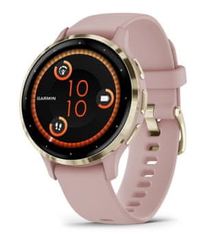 Garmin Garmin Venu 3S pametni sat 3,05 cm (1,2") AMOLED, 41 mm, zlat, Wi-Fi, GPS