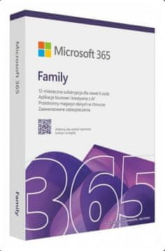 slomart Microsoft 365 Family (6 korisnika; 12 mjeseci) - Preuzimanje