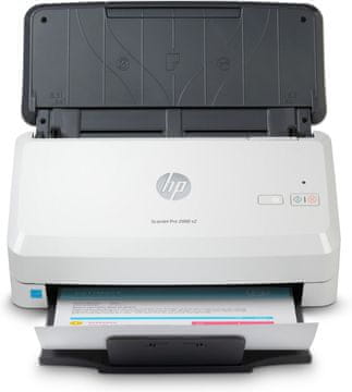 HP Scanjet Pro 2000 S2 skener s uvlačenjem papira, 600 x 600 DPI, A4, crno-bijelo, 6FW06A