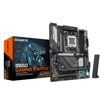Gigabyte B850 GAMING X WIFI6E, DDR5, SATA3, USB3.2Gen2, DP, 2.5GbE, WiFi 6E, AM5 ATX