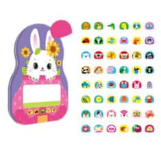 JOJOY® Dječje naljepnice za nokte 520 kom – zabavne, netoksične, razne teme | STICKEEZ Zeko