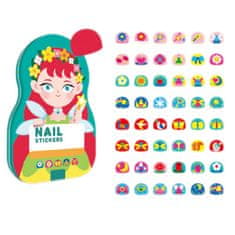 JOJOY® Dječje naljepnice za nokte 520 kom – zabavne, netoksične, razne teme | STICKEEZ Vila