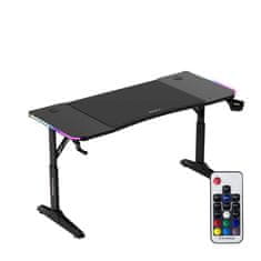 Huzaro Hero 3.6 rgb crni igraći stol