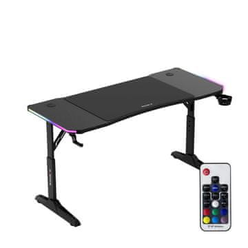 Huzaro Hero 3.6 rgb crni igraći stol