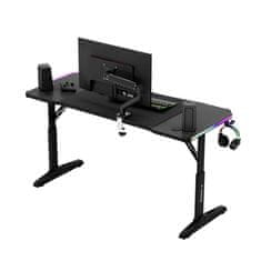 Huzaro Hero 3.6 rgb crni igraći stol