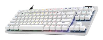 slomart Logitech G PRO X TKL Rapid Gaming tipkovnica USB QWERTY US International bijela