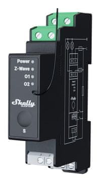 Shelly Shelly Qubino Wave Pro 2PM električni relej crni