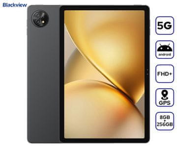 Blackview ZENO 10 tablet, 27,94 cm (11"), 8 GB + 256 GB, IPS FHD+, Android, crni + maskica, pribor