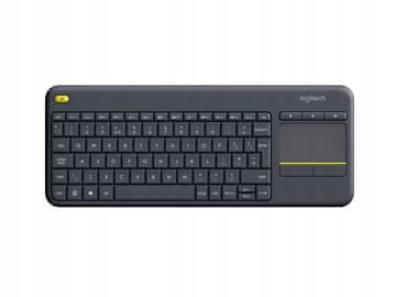 Logitech K400 Plus tipkovnica, UK, 920-007143