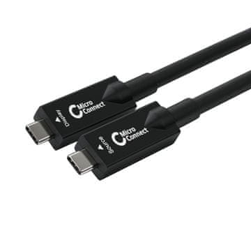 MicroConnect Premium optički USB-C 3.2 Gen 1 hibridni kabel 12,5 m, USB3.2CC12OP