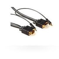 MicroConnect SVGA HD15 kabel 5 m MF 3,5 mm