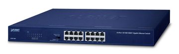 Planet 16-P 10/100/1000 Mbps Gigabit, GSW-1601