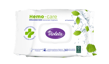 Violeta HemoCare vlažni toaletni papir, 60/1