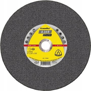 KLINGSPOR A24R 125x2.5 rezna ploča, nehrđajući čelik