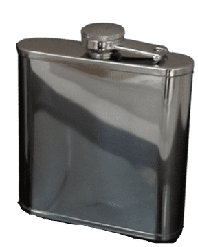 Elo Elegantna pljoska 180 ml od nehrđajućeg čelika, srebrna -
