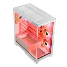 Modecom Modecom Volcano SPACE APEX ARGB Midi Tower PC kućište, bijelo