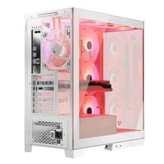Modecom Modecom Volcano SPACE APEX ARGB Midi Tower PC kućište, bijelo