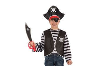 Carnival Toys Karnevalske igračke piratski prsluk + šešir