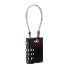 Thule TSA Cable Lock brava, crna