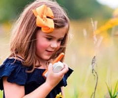 Motorola T42 voki-toki set, 16 kanala, domet 4 km, plavo-narančasti + pribor