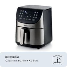 Ariete Cvrtnik na vroč zrak (12 programov, Max Crisp, 7 L, 1800 W) 4628
