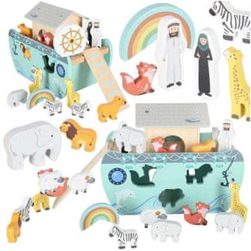 MG Sortio drvena umetaljka Noina arka