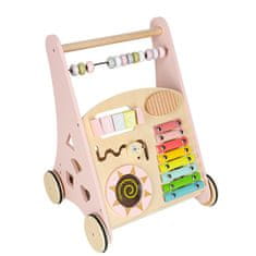 MG Walker drvena hodalica s aktivnostima, ružičasta