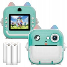MG Q7 Cat dječja instant kamera, plava