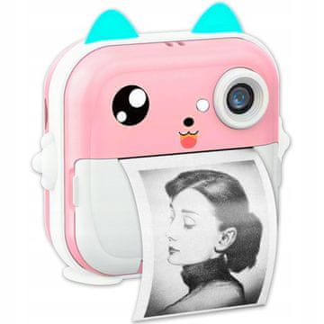 MG Q7 Cat dječja instant kamera, ružičasta
