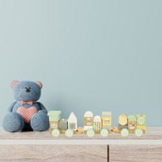 MG Farm Train drveni vlakić, zeleni