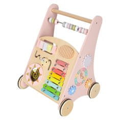 MG Walker drvena hodalica s aktivnostima, ružičasta