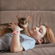 MG Kids Rainbow remen za Apple AirTag, ružičasta