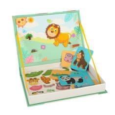 MG Magnetic Book magnetske puzzle, safari