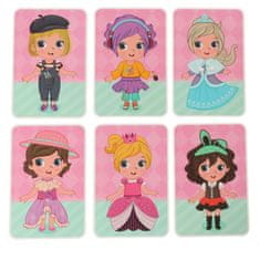 MG Magnetic Book magnetske puzzle, dolls