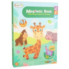 MG Magnetic Book magnetske puzzle, safari