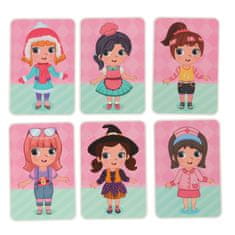 MG Magnetic Book magnetske puzzle, dolls