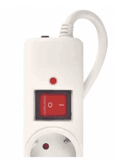 EMOS P54215 zaštita od prenapona – 6 utičnica, 1,5 m, bijela