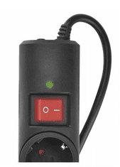 EMOS P54218 zaštita od prenapona – 6 utičnica, 1,5 m, crna